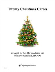 Twenty Christmas Carols Flexible Woodwind Trio cover Thumbnail